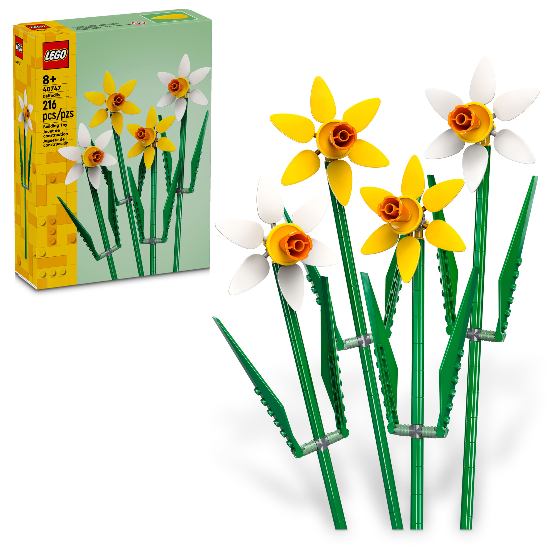LEGO Daffodils 40747 Building Set 216-Piece